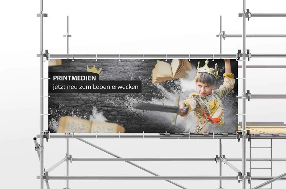 Banner / Werbebanner - Werbeagentur Freudenberg, Siegen, Kreuztal, Netphen, Olpe