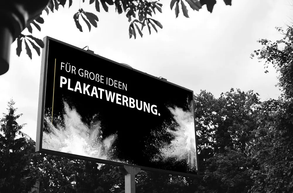 Plakatwerbung - Werbeagentur Freudenberg, Siegen, Kreuztal, Netphen, Olpe