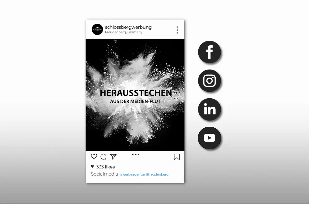 Social Media Agentur - Werbeagentur Freudenberg, Siegen, Kreuztal, Netphen, Olpe
