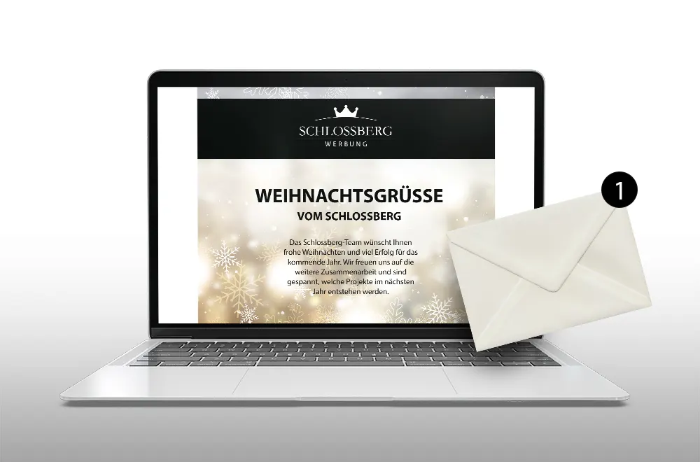Weihnachtsmail - Werbeagentur Freudenberg, Siegen, Kreuztal, Netphen, Olpe